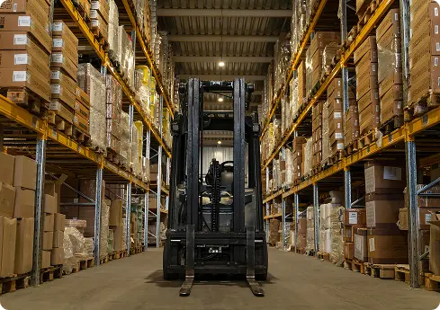 Storage Warehouse Interior Hover